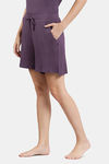 Amante Viscose Sleep Shorts - Vintage Violet — thumbnail 2
